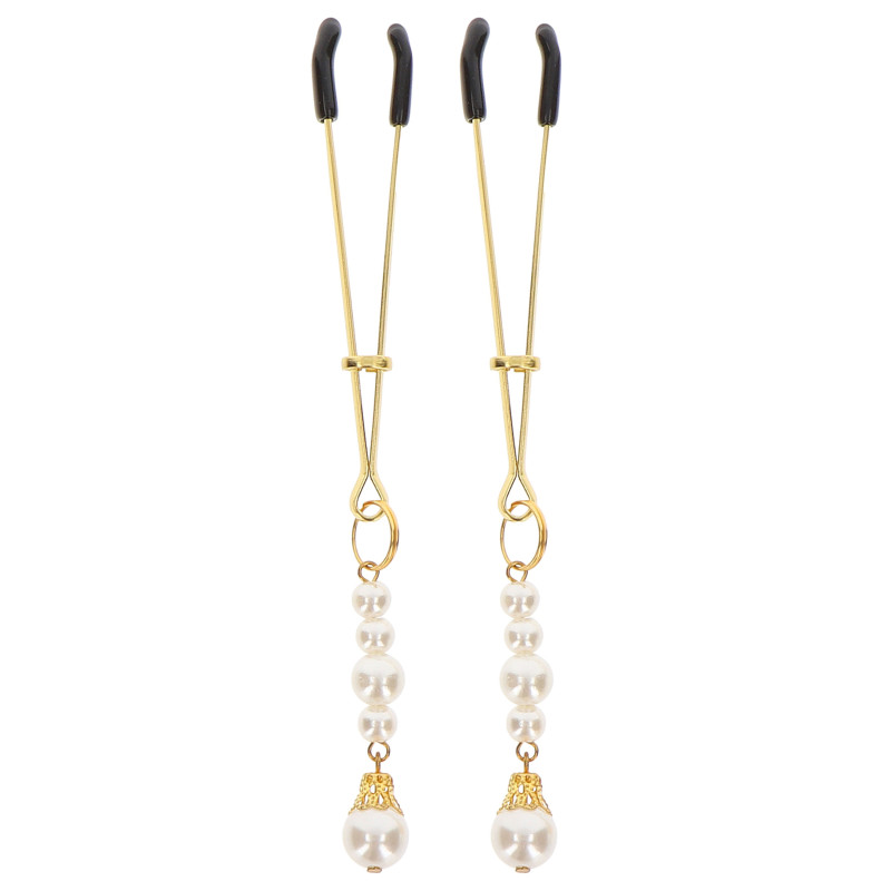 TABOOM Pince-Tétons Tweezers Pearls Taboom Dorées